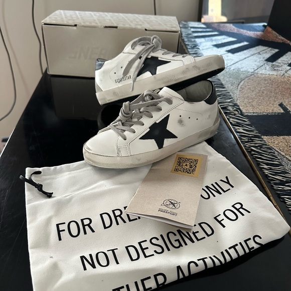 Exclusive White Super-Star Sneakers main image 1